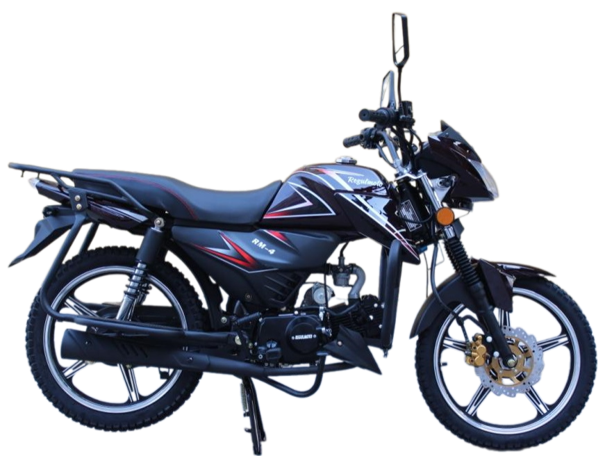Мопед Regulmoto Alpha (Регулмото Альфа) (RM-4) Черный 