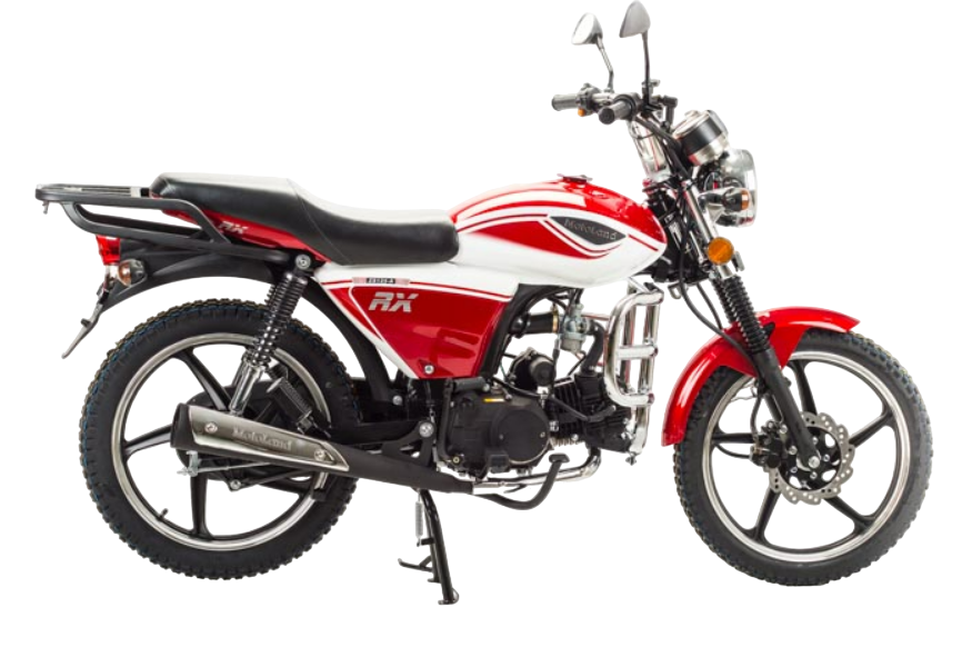 Мопед Motoland (Мотолэнд) Альфа RX 11 красный (А) 