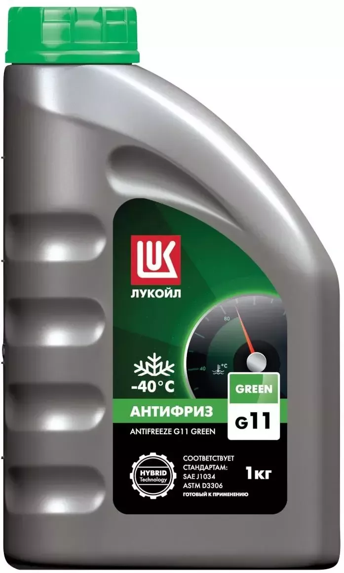 Антифриз Лукойл G11 Green, 1 л