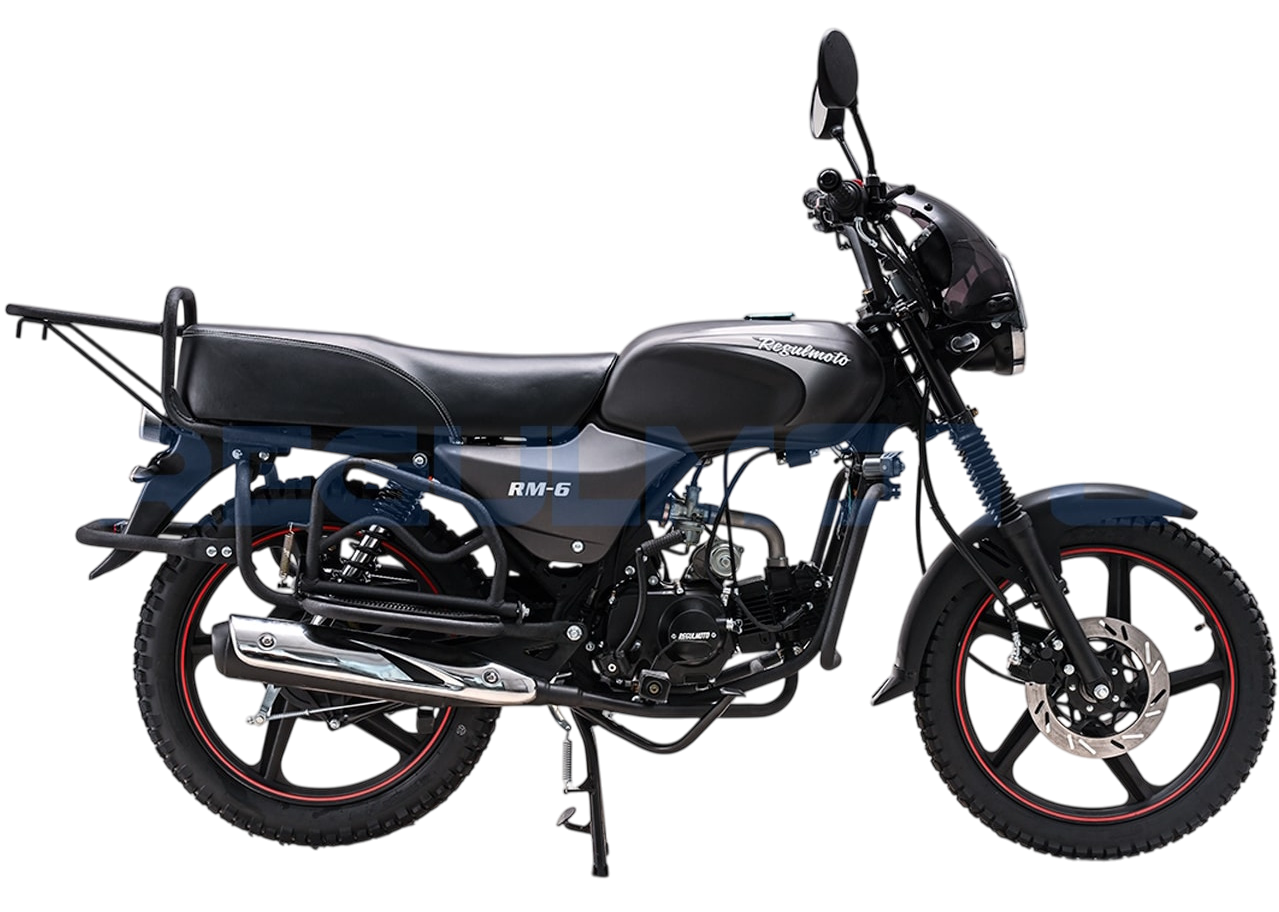 Мопед Regulmoto Alpha (Регулмото Альфа) (RM-6) (Серый)