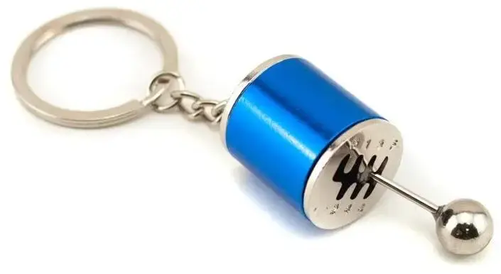 Металлический брелок КПП, Blue