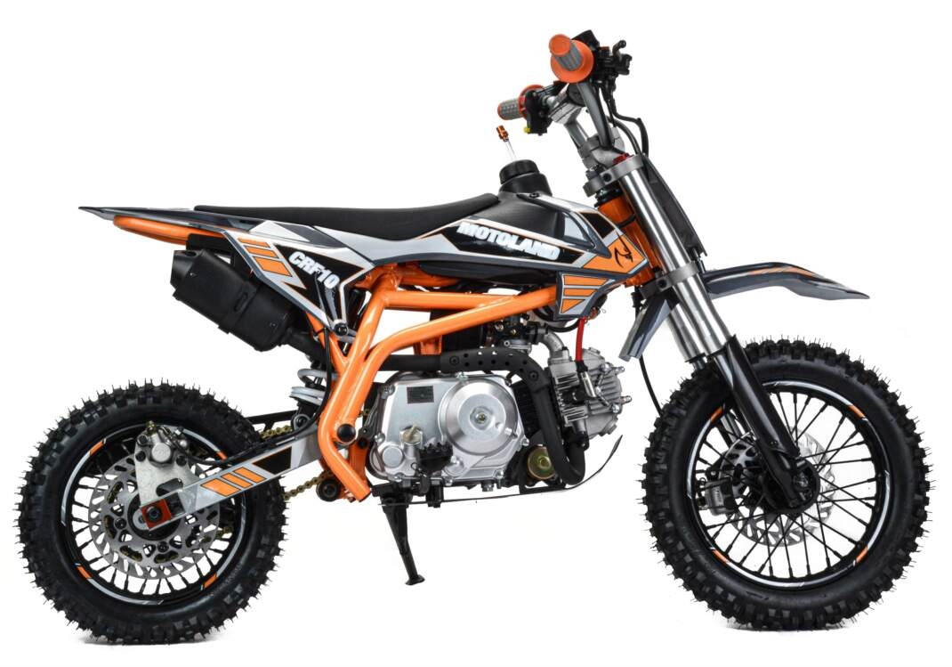Питбайк Motoland (Мотолэнд) CRF10 оранжевый