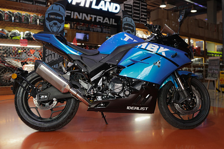 Дорожный мотоцикл TMBK Idealist 400 Blue/White (ТМБК Идеалист), синий/белый 2025, ЭПТС Дорожный мотоцикл TMBK Idealist 400 Blue/White (ТМБК Идеалист), синий/белый 2025, ЭПТС