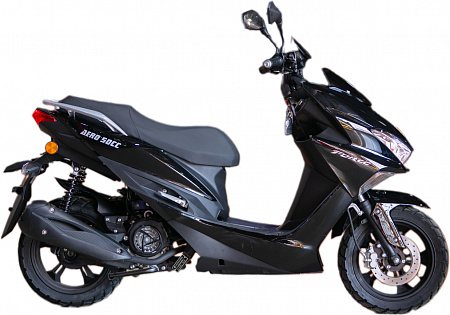 Скутер TMBK Scooter Aero (ТМБК Аэро) 50cc Black черный Скутер TMBK Scooter Aero (ТМБК Аэро) 50cc Black черный