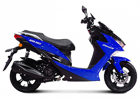 Скутер TMBK Scooter Aero (ТМБК Аэро) 50cc Blue/Black Скутер TMBK Scooter Aero (ТМБК Аэро) 50cc Blue/Black