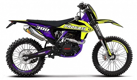 Мотоцикл эндуро Progasi Race (Прогаси Рэйс) 300 Wave (NB300) Purple/Yellow