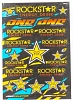 Наклейки набор D6017 JNC Rockstar