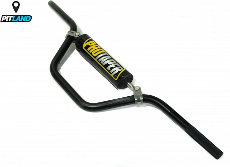 Руль алюминиевый высокий 7/8 (22мм) ProTaper EVO PitBike (740 x 190мм)-Черный Руль алюминиевый высокий 7/8 (22мм) ProTaper EVO PitBike (740 x 190мм)-Черный